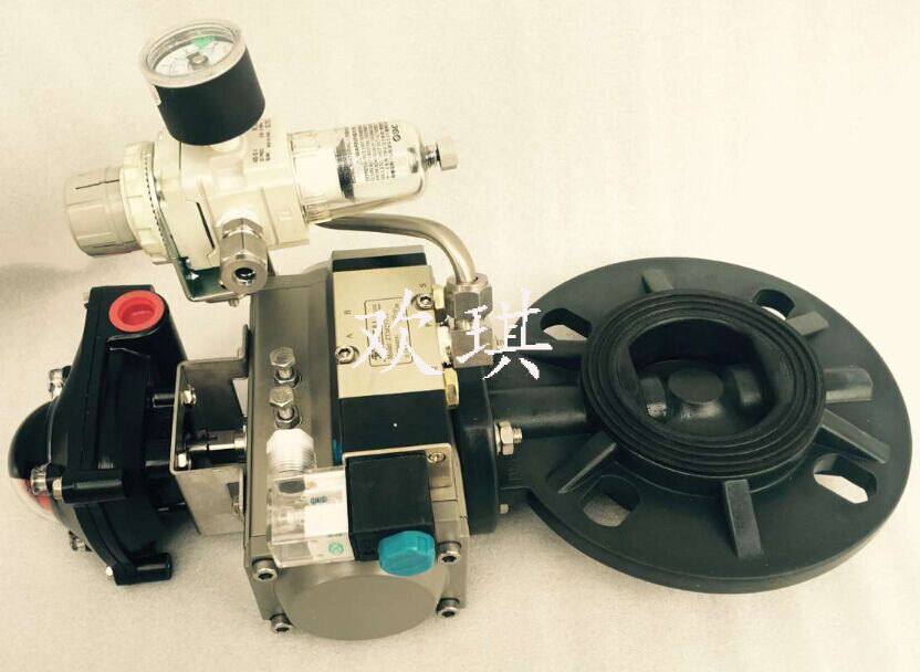 氣動UPVC蝶閥圖片