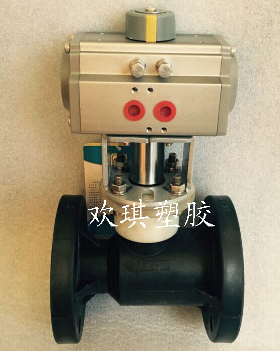 氣動(dòng)法蘭球閥