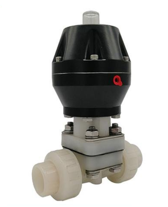 氣動雙由令隔膜閥