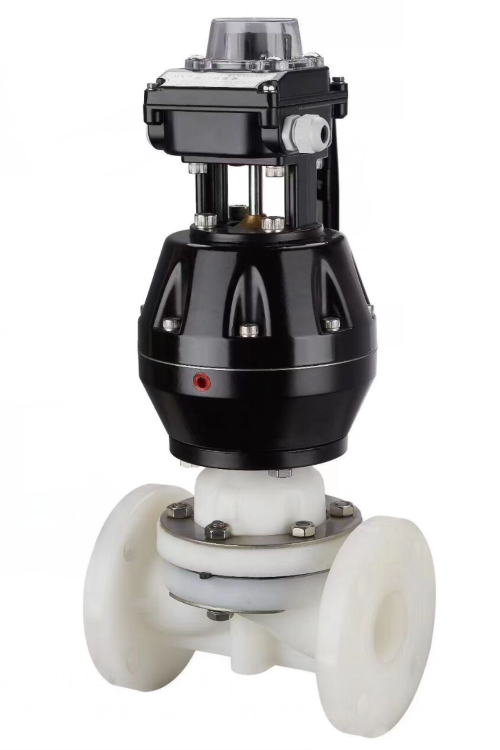 氣動法蘭隔膜閥