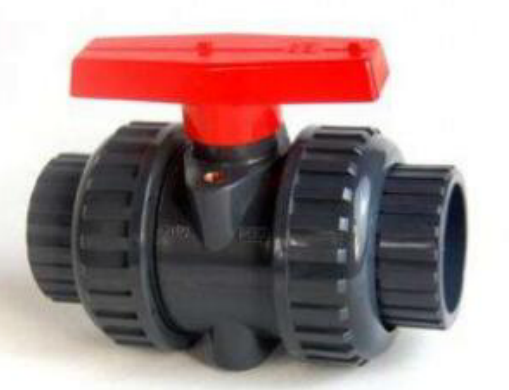 PVC雙由令球閥_塑料雙由令球閥_歡琪塑膠